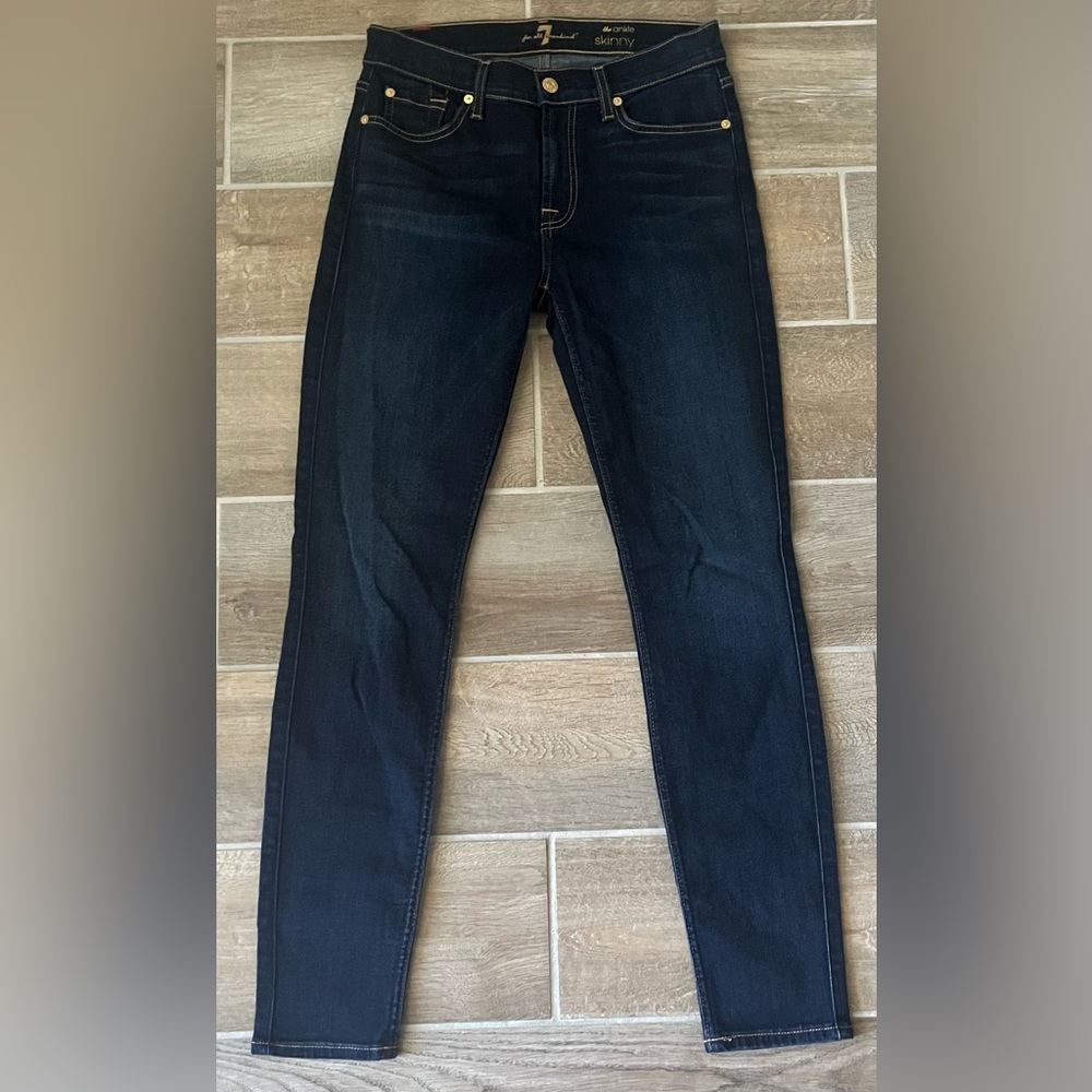 7 For All Mankind “The Ankle Skinny” Jeans Size 27